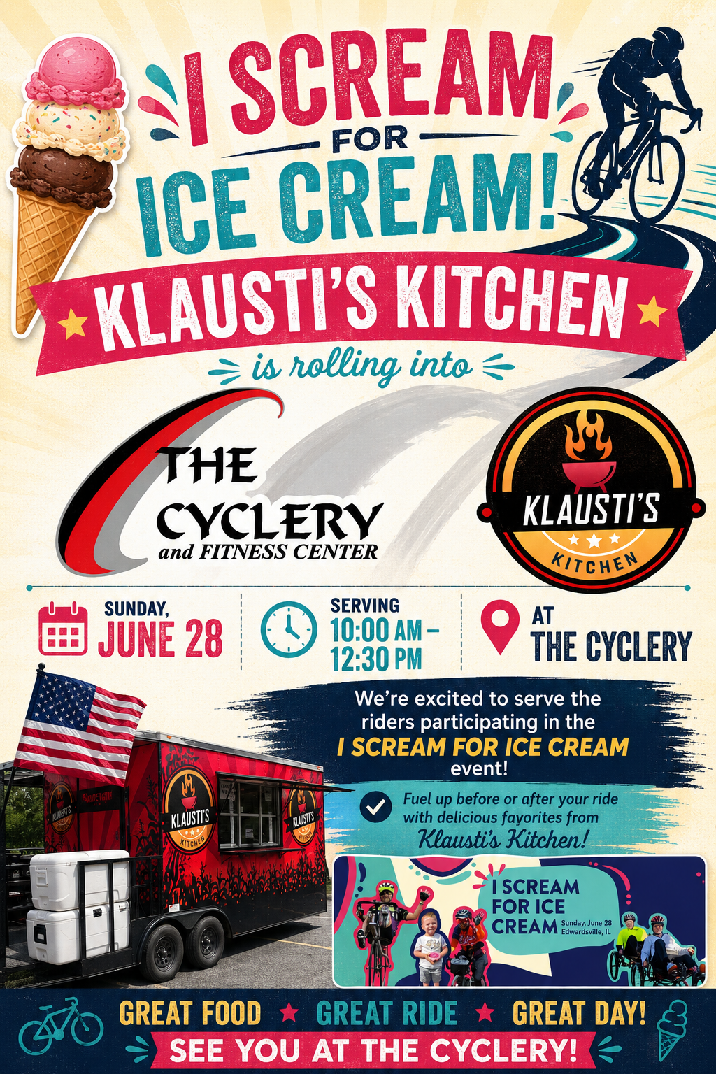 I Scream for Ice Cream at The Cyclery