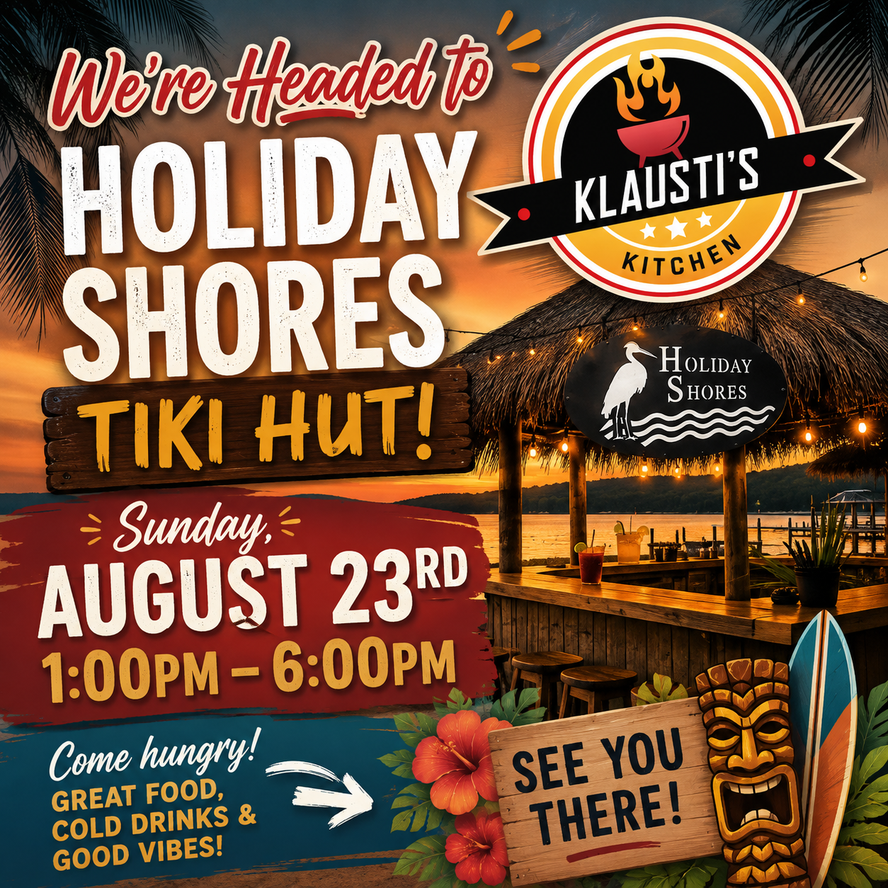 Holiday Shores Tiki Bar Pop-Up
